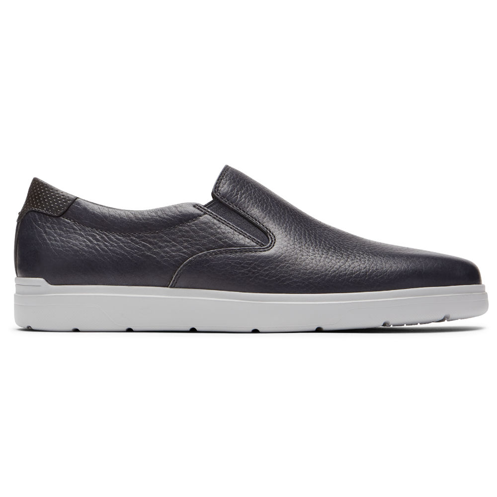 ロック ポート スニーカー メンズ 黒 - Total Motion Lite Slip-On - ZPF167258